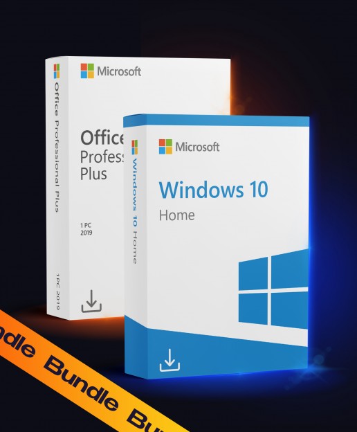 Windows 10 Home + Office 2019 Pro Plus Bundles
