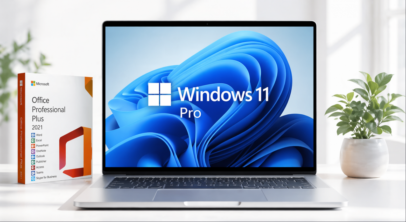 Windows 11 Pro + Office 2021 Pro Plus - 3