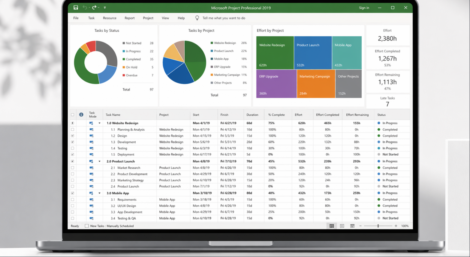 Microsoft Project Professional 2019 - 4