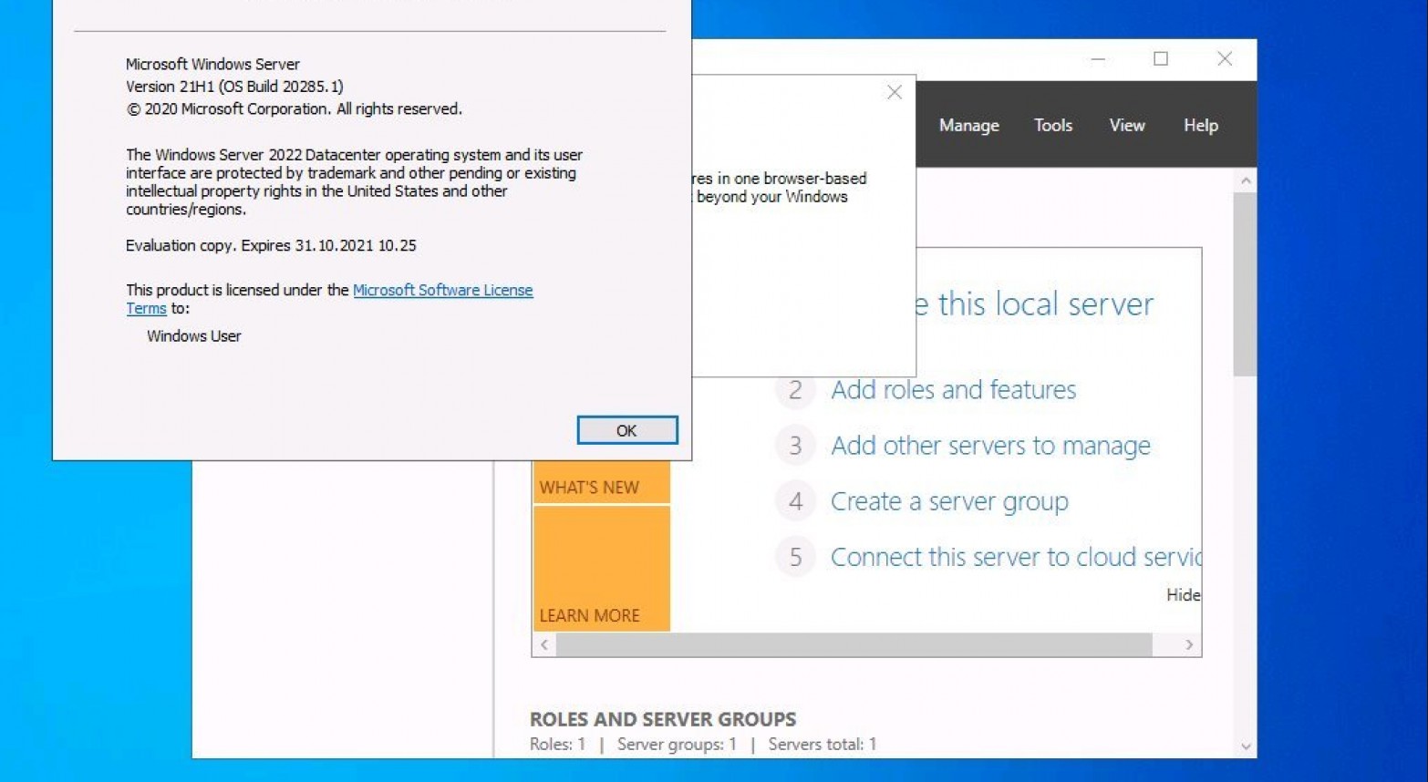 Windows Server Datacenter 2022 - 1