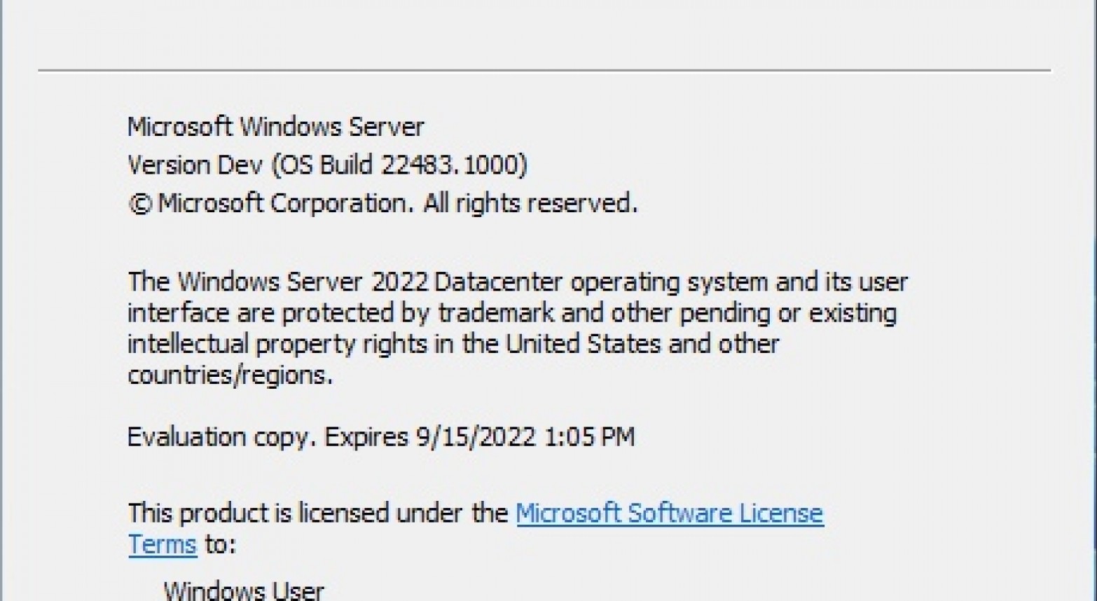 Windows Server Datacenter 2022 - 5