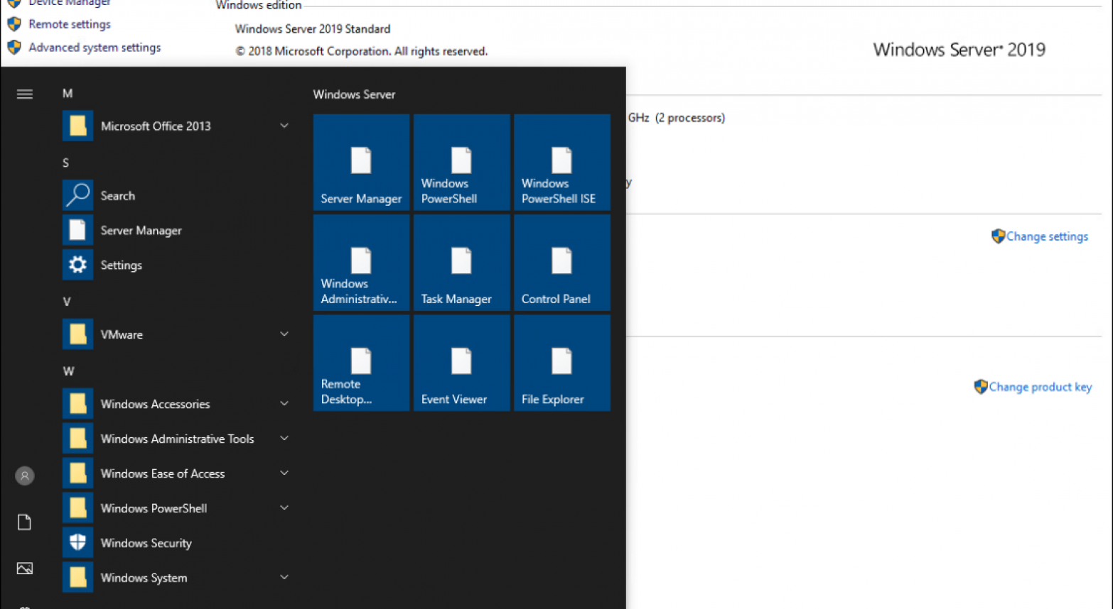 Windows Server Standard 2019 - 4