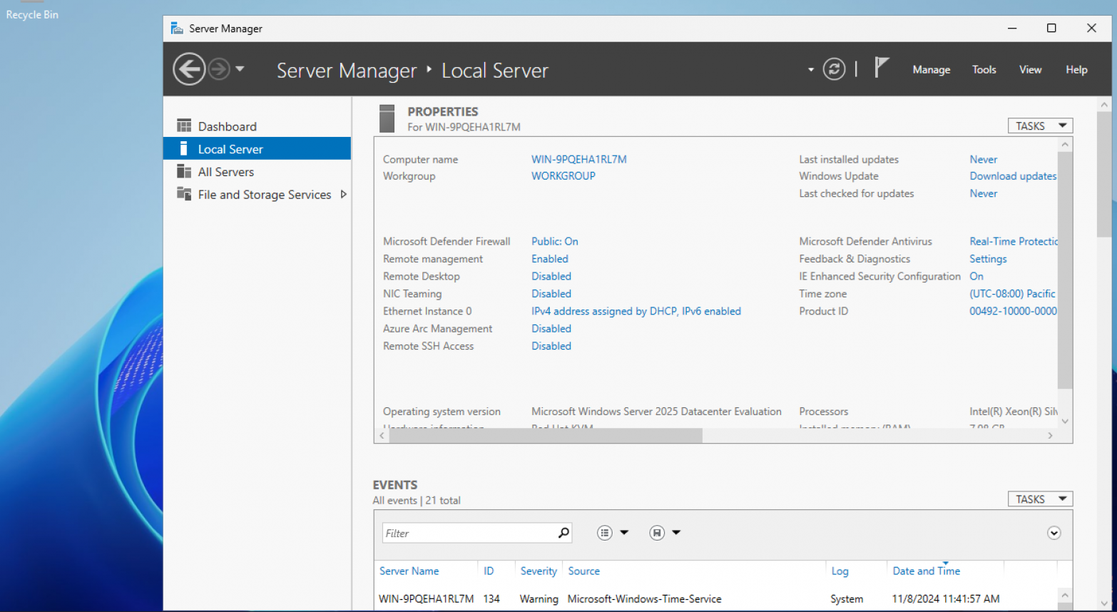 Windows Server Standard 2025 - 1