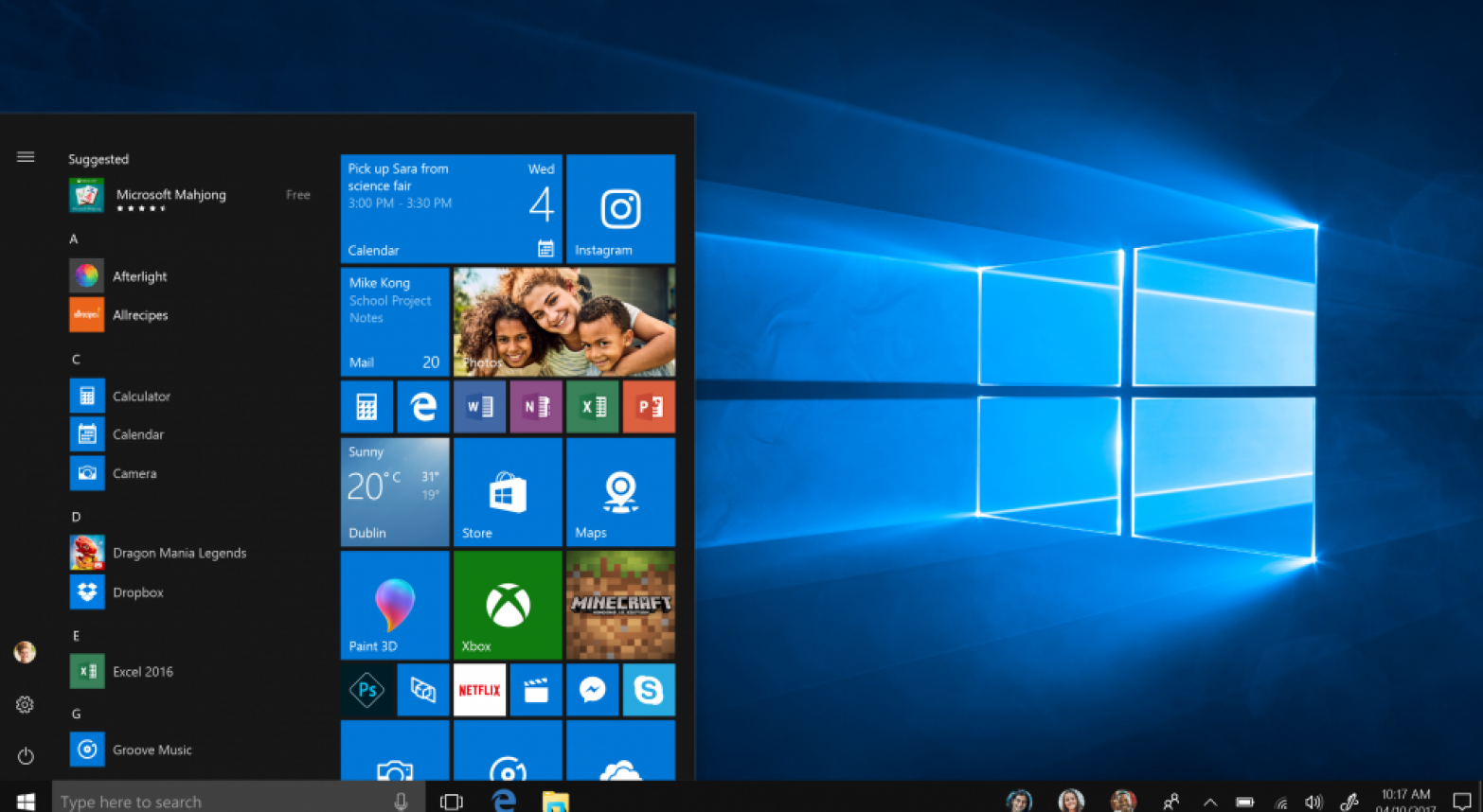 Microsoft Windows 10 Home - 1