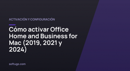 Cómo activar Office Home and Business for Mac (2019, 2021 y 2024)